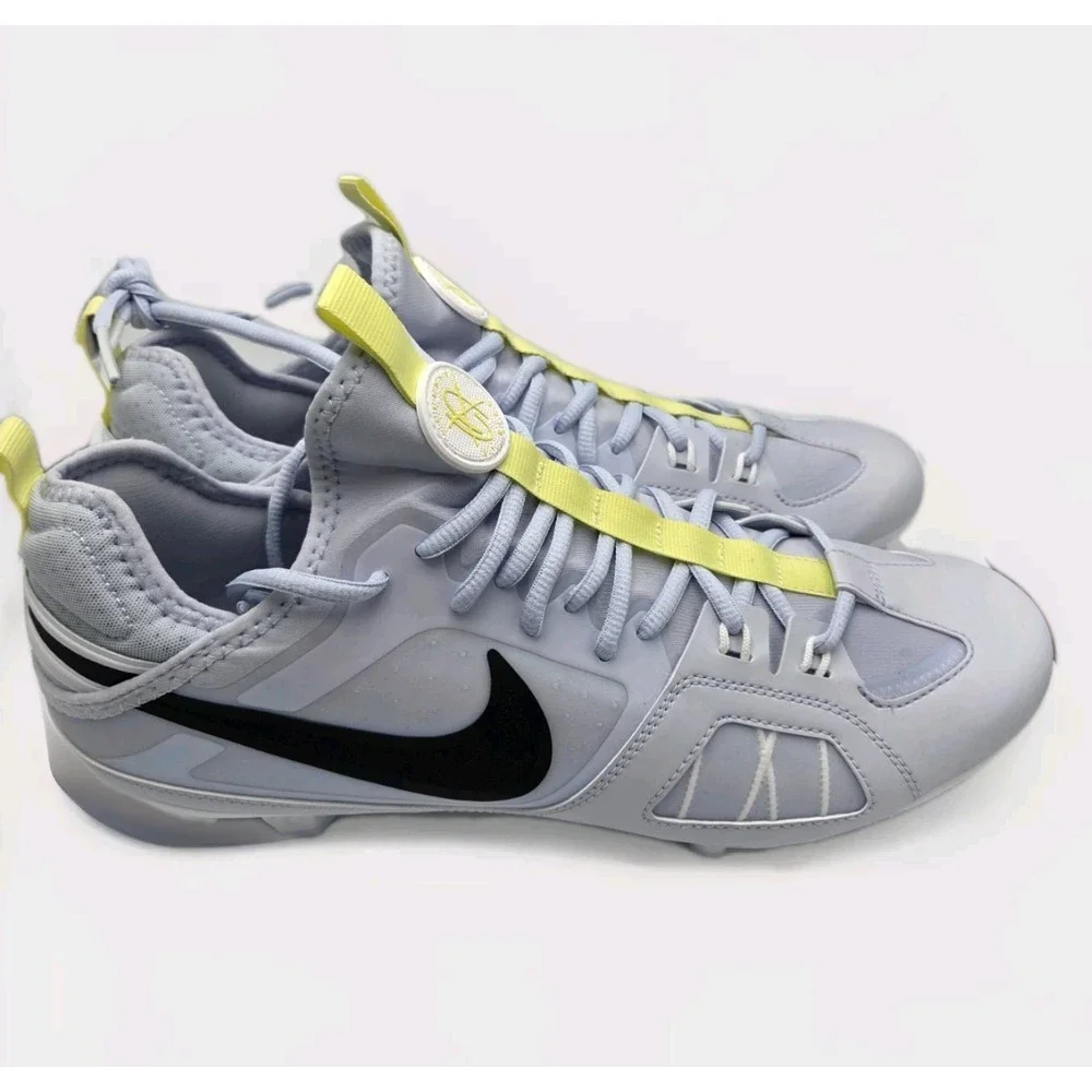 Nike Huarache‎ 9 Varsity Low LAX SE Lacrosse Cleats FZ3620-001 Grey Men's 11